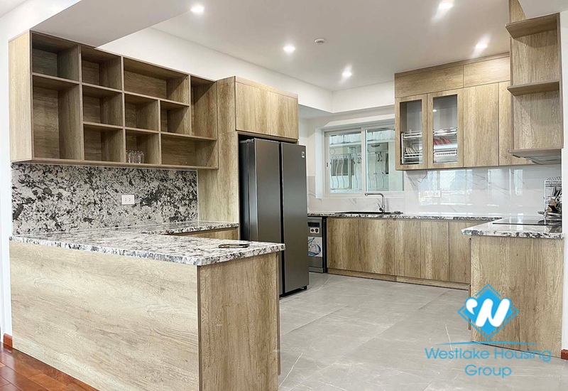 A colorful 3 bedroom apartment in Ciputra for rent